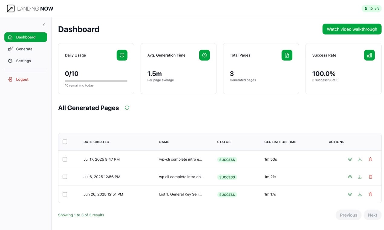 Landing Now - Image 1